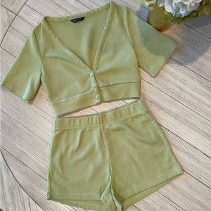 LIKE NEW! Shein Short Set